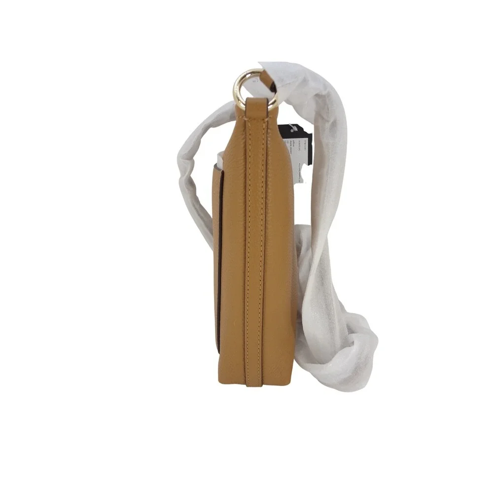 Kate Spade Ava Bungalow Tan Pebbled Leather Crossbody Bag KH165 NEW - Picture 4 of 6